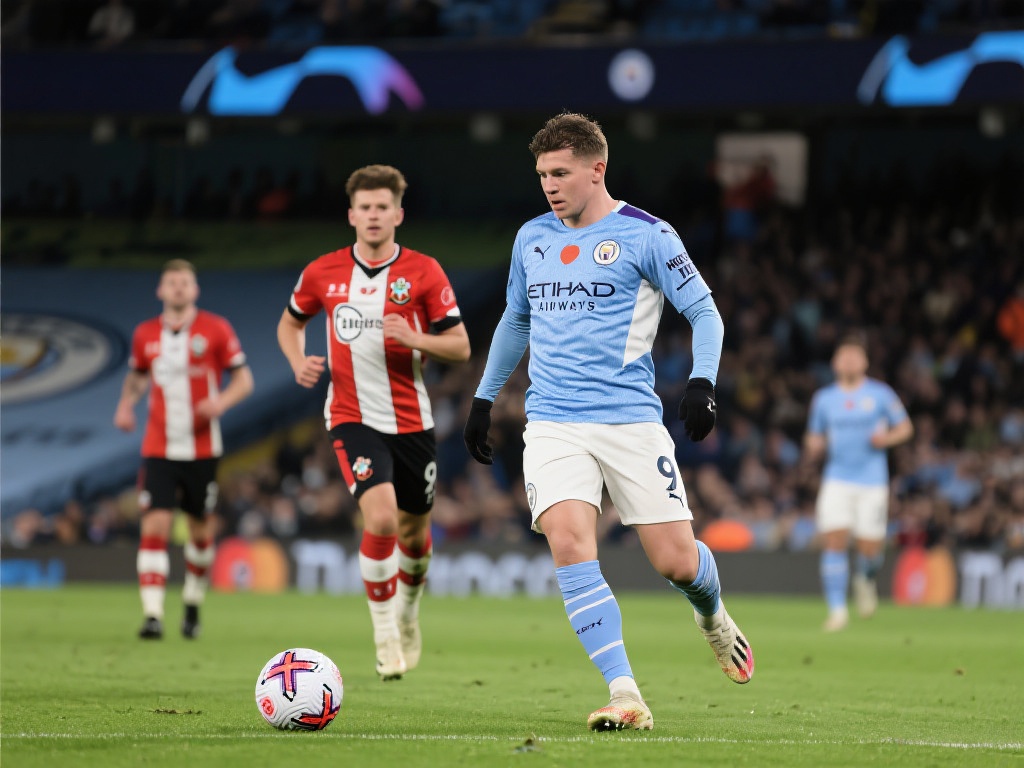 曼城错失锁定前五良机？战平垫底队，欧冠资格成疑