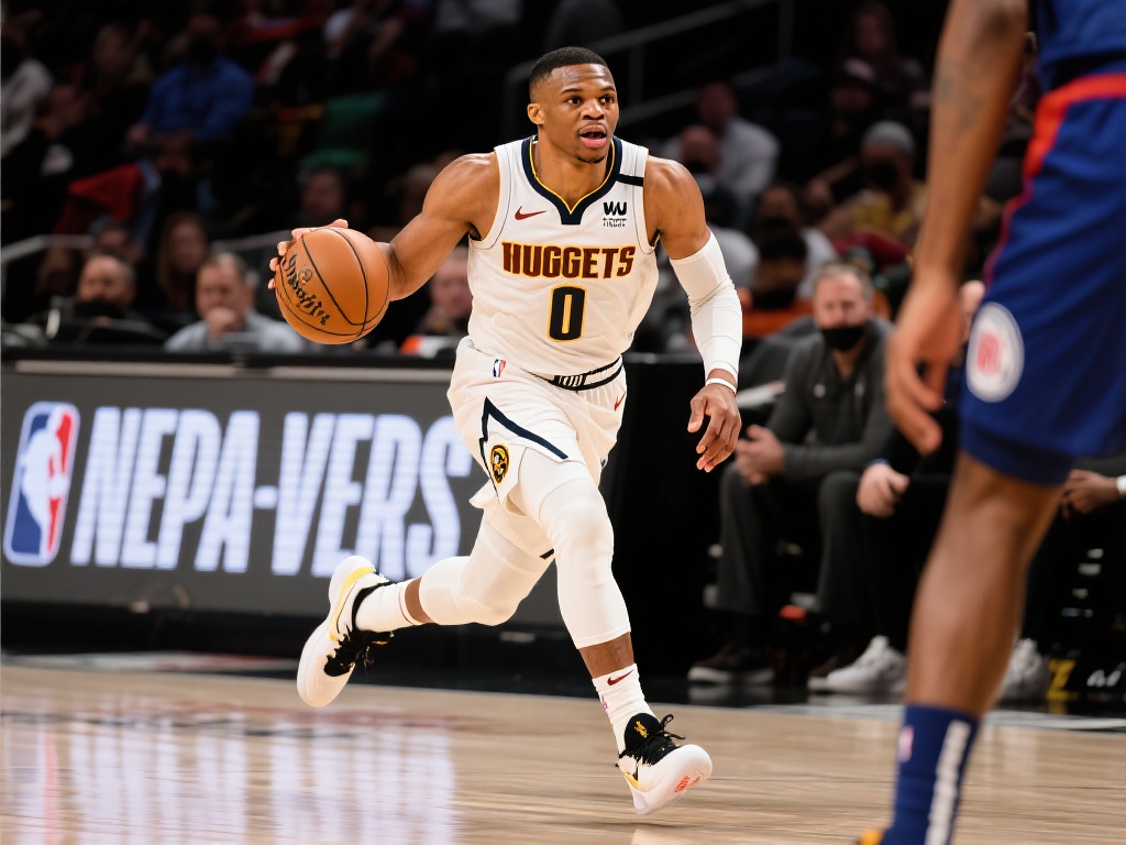 季后赛4月30日：快船对阵掘金，威斯布鲁克精彩表现集锦