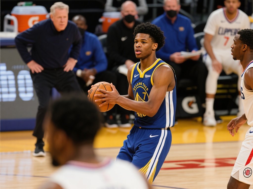 库明加7分钟表现低迷，4投全失无得分，仅贡献1篮板1抢断