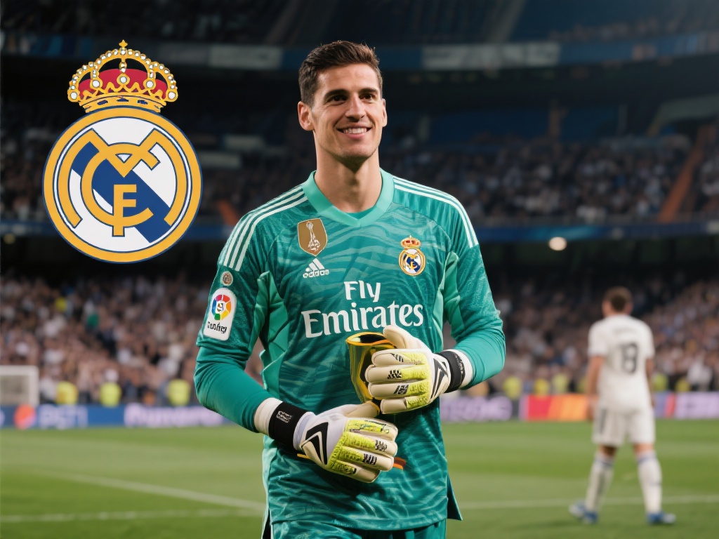 德比之夜逢生日，库尔图瓦33岁，皇马官方献上祝福