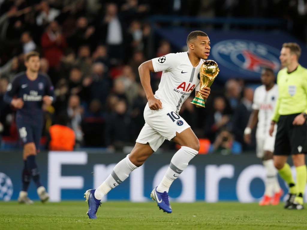 姆巴佩单季狂轰39球却恐四大皆空，拿下凯恩剧本？